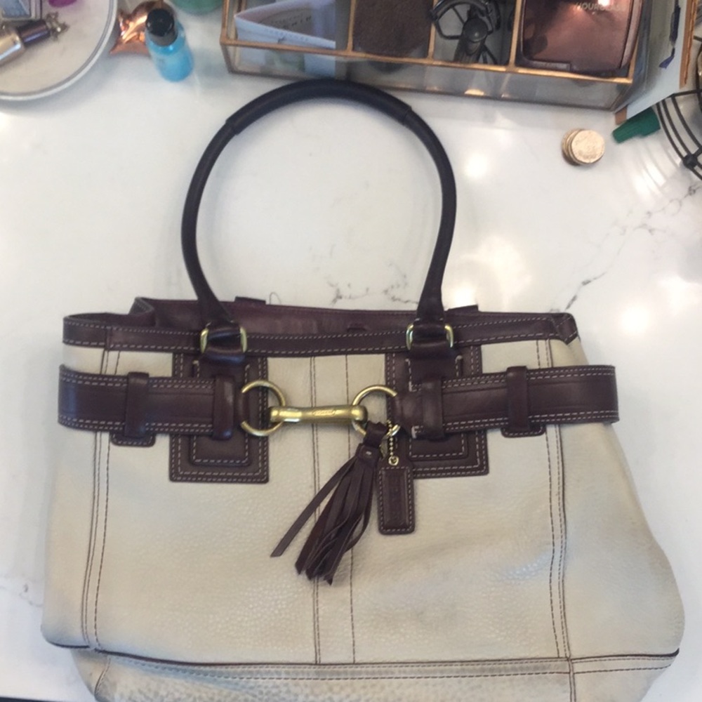 Coach Signature Hampton Tote